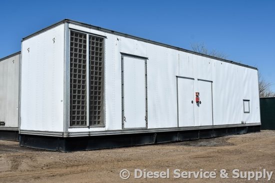 2000 kW Caterpillar 3512B Enclosed Generator
