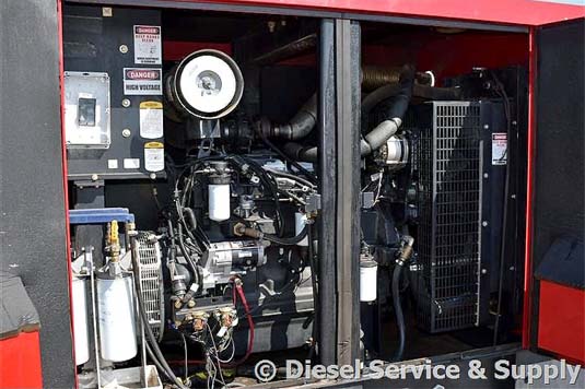 Engine, Alternator, Control & Cooling System Baldor Generator