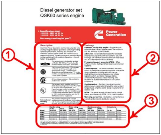 Specification Sheet