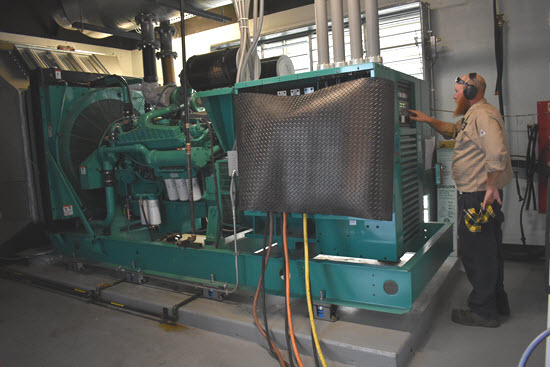 Load Bank Testing a Cummins Generator