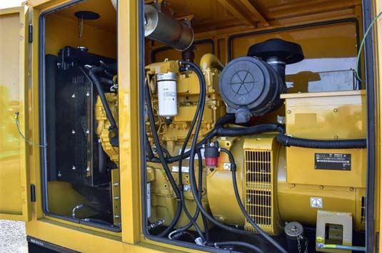 Caterpillar Engine & Generator Installed in Enclosure