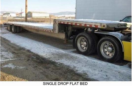 Flat Bed Trailer for Cummins 800 kW Generator