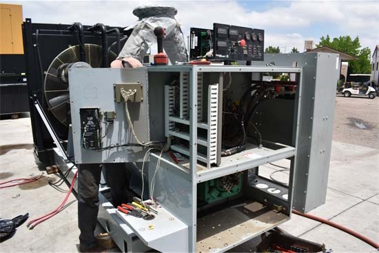 Generator Equipped with Basic Control Panel