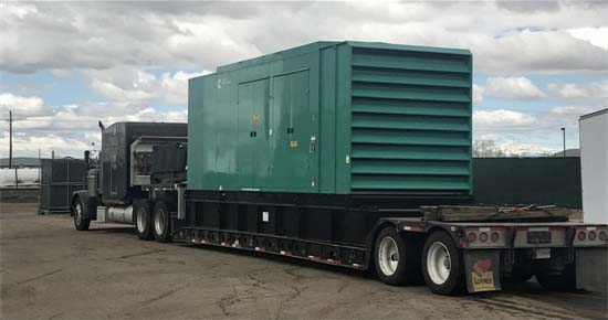 Cummins Generator Shipping to Customer Cummins Generator Shipping to Customer