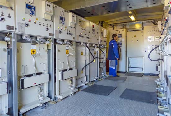 Switching and Distribution Equipment Room