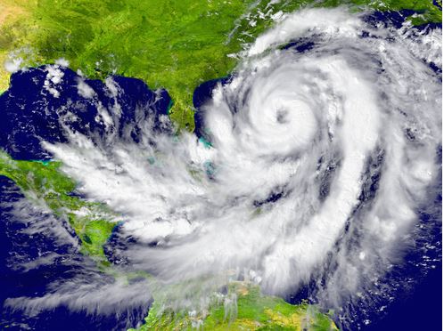 Hurricane View From Space