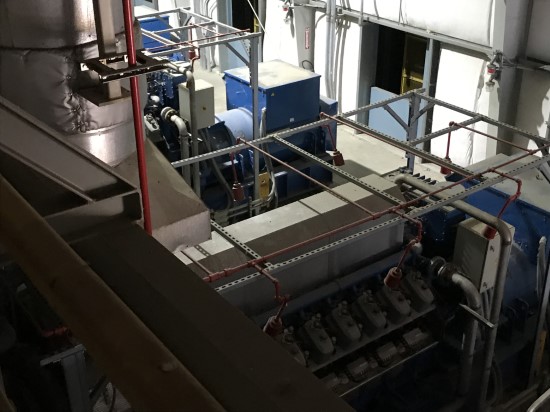 Gen Ends in row power plant