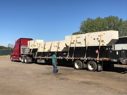 Generators Headed to Vigin Islands