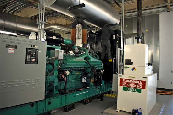Indoor Emergency Generator and Auxiliary Systems Indoor Emergency Generator and Auxiliary Systems
