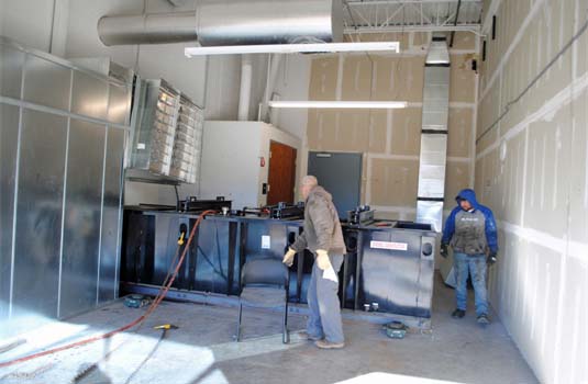 Indoor Fuel Tanks are Protected from Weather Indoor Fuel Tanks are Protected from Weather