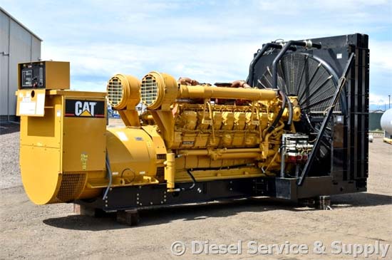 2000 kW Caterpillar Diesel Generator 3516B