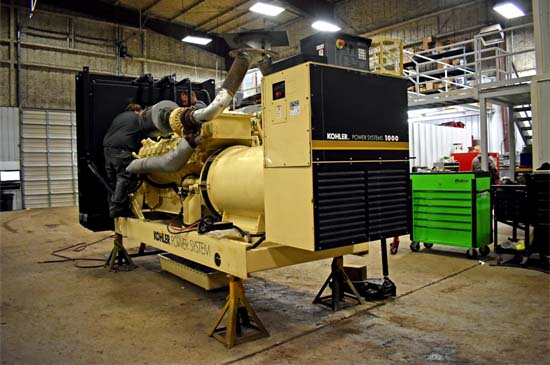 Kohler Generator with Advanced Controls