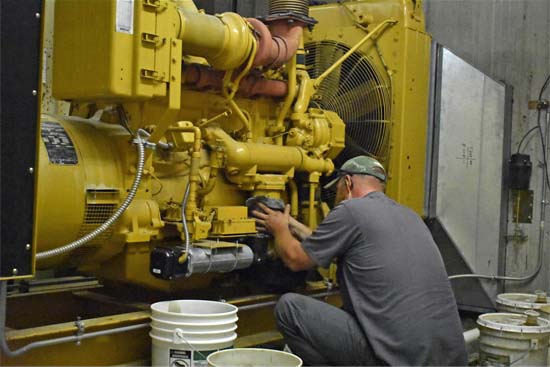 Generator Maintenance at Englewood Condo
