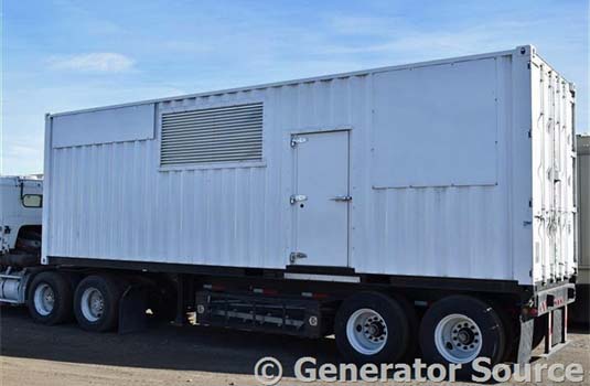 Mitsubishi 1000 kW Portable Generator Mitsubishi 1000 kW Portable Generator
