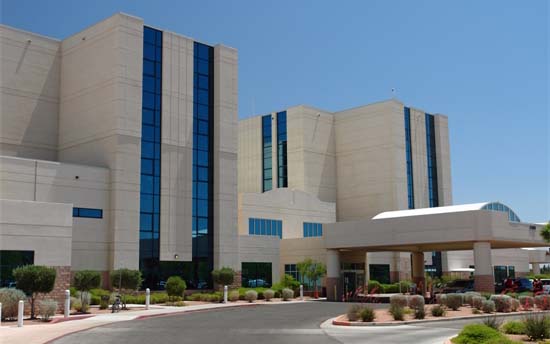 Modern Hospital Entrance