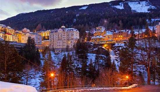 Buildings Contained in Modern Ski Resort
