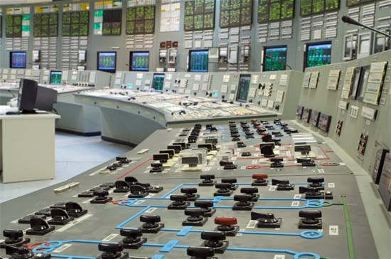 Nuclear Power Plant Control Room