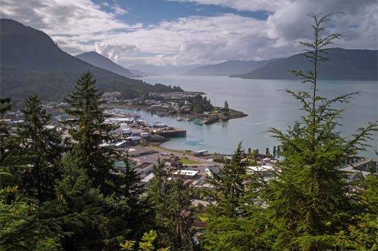 Off-Grid Fishing Village in Alaska