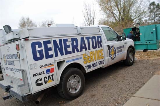 Repairing Fire House Emergency Generator