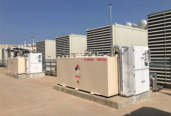 Paralleled Generators on Roof