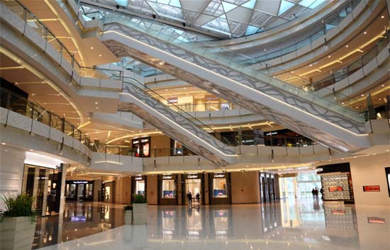 Entrance to Shopping Mall