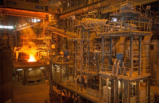 Steel Mill Electric Arc Furnace