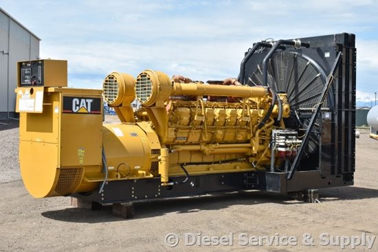 Low-Hour Used Caterpillar Power Generator
