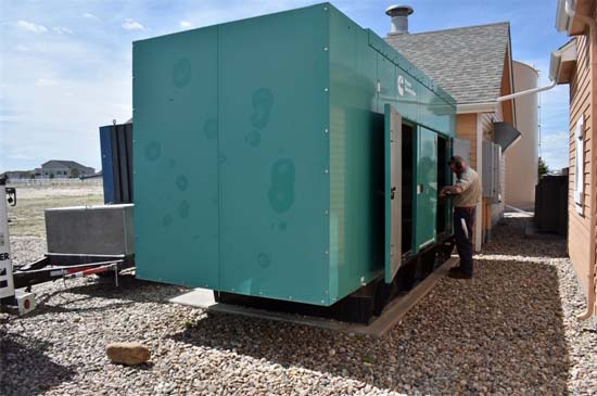 Maintenance Inspection Water Treatment Plant Generator