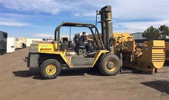 forlift and caterpillar diesel generator Yard Fork Truck