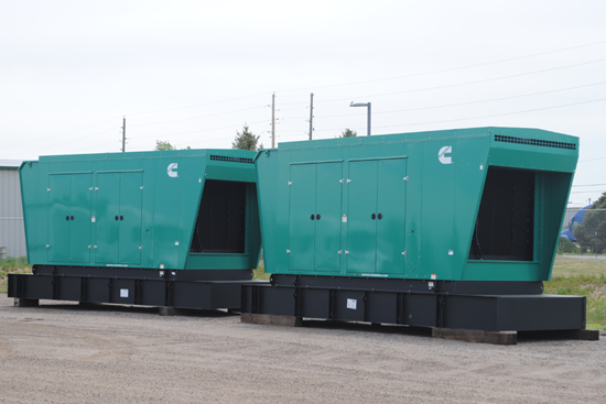 Weather Protective, Sound Attenuated Enclosure